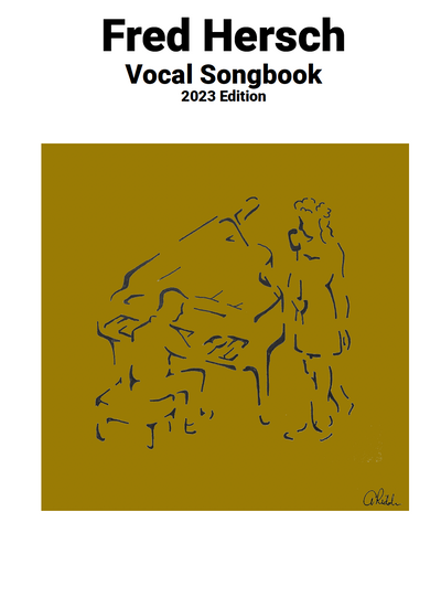 Fred Hersch Vocal Songbook - 2023 Edition